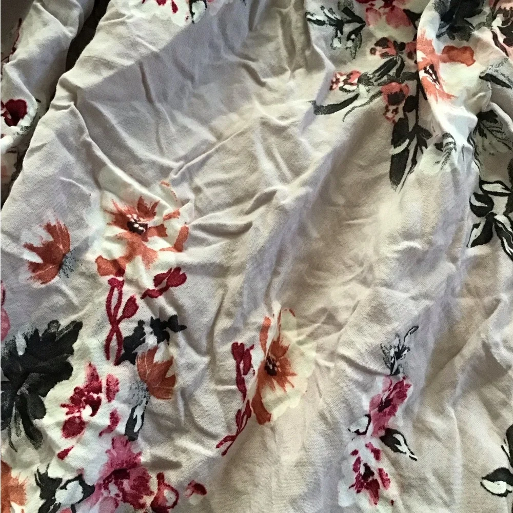 Torrid pink Floral smocked dress size00 - Picture 9 of 9